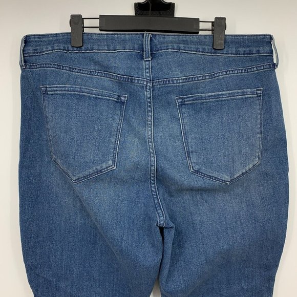 Old Navy Jeans High Rise Straight Blue Denim NWT - Picture 8 of 10
